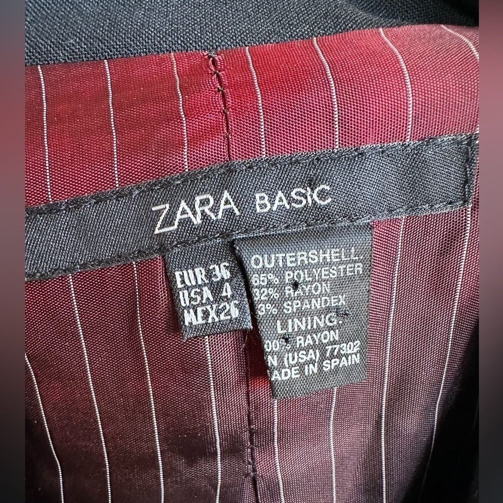 Zara Basic Blazer - Picture 3 of 3